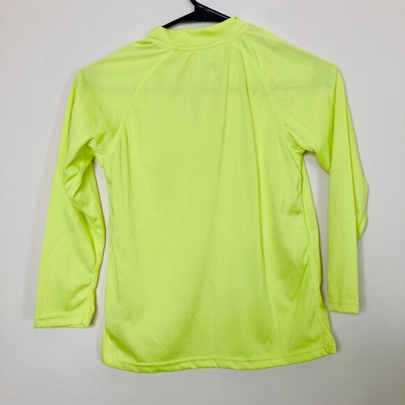 Russell Athletic Performance Shirt Boy’s Medium 8 Neon Yellow dri-power 360 - Picture 2 of 8